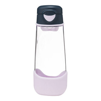Sport lahev na pití 600 ml - indigo/růžová