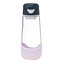 Sport lahev na pití 600 ml - indigo/růžová