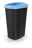 Odpadkový koš COMPACTA Q DROP - objem: 45 l, barva: světle modrá