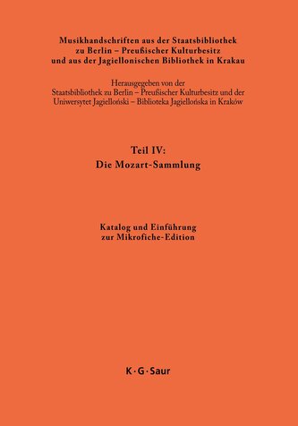 Katalog und Einführung zur Mikrofiche-Edition