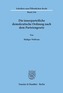 Die innerparteiliche demokratische Ordnung nach dem Parteiengesetz.
