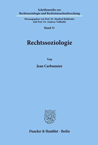 Rechtssoziologie.