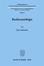Rechtssoziologie.
