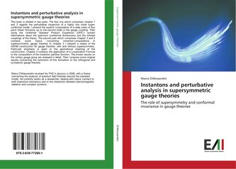 Instantons and perturbative analysis in supersymmetric gauge theories