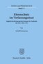 Ehrenschutz im Verfassungsstaat.