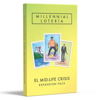 Millennial Lotería: El Midlife Crisis Expansion Pack