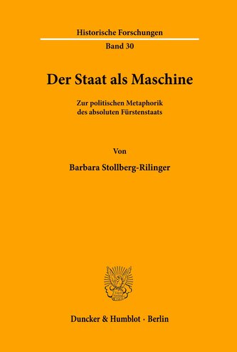Der Staat als Maschine.