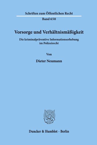 Vorsorge und Verhältnismäßigkeit.