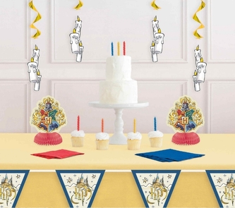 Dekorační sada Harry Potter Bradavické koleje, 7 ks