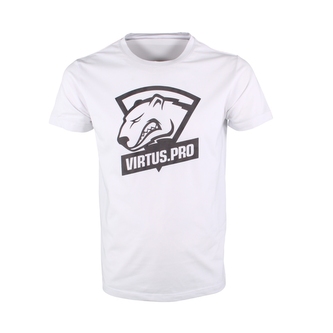 Virtus.pro - basic tričko bílé, S