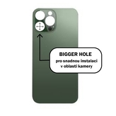 Kryt baterie iPhone 13  PRO green - Bigger Hole