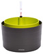 Květináč samozavlažovací Berberis - antracit + zelená 26 cm