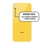 Kryt baterie iPhone XR yellow - Bigger Hole