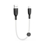 Datový kabel XO-NB247, USB A na USB C, 6A, data + NB, délka 1m, barva černá/bílá
