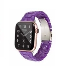 Plastový řemínek pro Apple Watch 42-45mm - purple