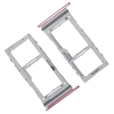 Držák (šuplík) SIM Samsung G980 S20, G985 S20 Plus, G988 S20 Ultra pink