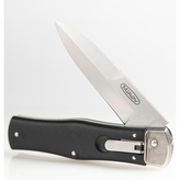 Nůž vyhazovací Mikov Predator 241-BH-1/STKP - černý-stříbrný