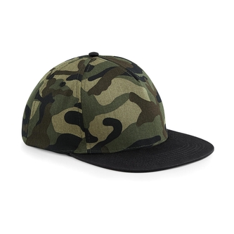 Kšiltovka Beechfield Camo - woodland