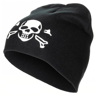 Kulich MFH Beanie Skull - černý