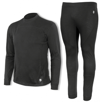 Komplet Bennon Merino Underwear - černý, XXL