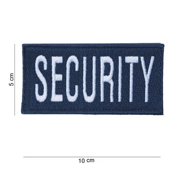 Nášivka Fostex Security 10 x 5 cm - modrá