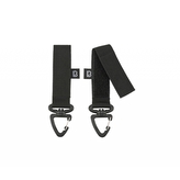 Popruh s karabinou Brandit Belt and Molle 2 ks - černý