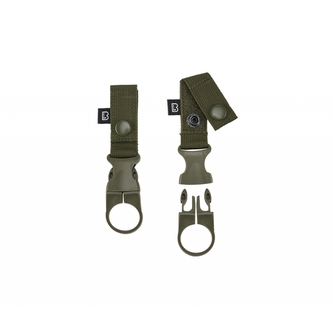 Držák na lahve Brandit Loop Bottle Holder 2 ks - olivový
