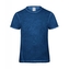 Tričko B&C Ultimate Look - modré, XXL