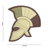 Gumová nášivka 101 Inc Spartan Helmet - multicam
