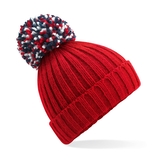 Čepice Beechfield Hygge Beanie - červená