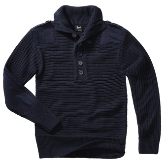 Svetr Brandit Alpin Pullover - navy, S