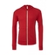 Mikina Bella Triblend Full-Zip Lightweight - červená, L