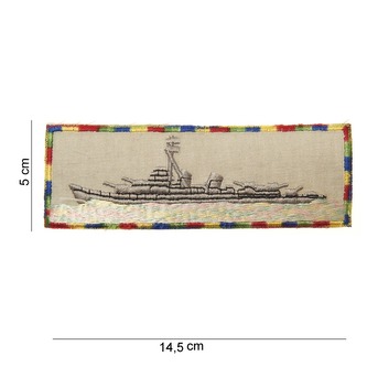 Nášivka textilní 101 Inc Battleship - barevná