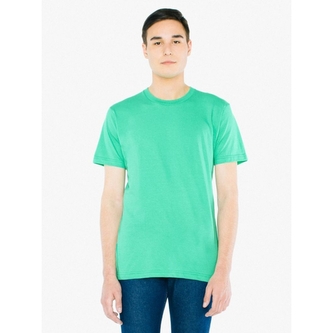 Triko American Apparel Fine Jersey - světle zelené, M