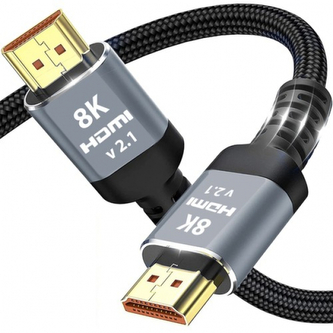 Kabel Izoxis HDMI 2.1 19909 2 m - šedý
