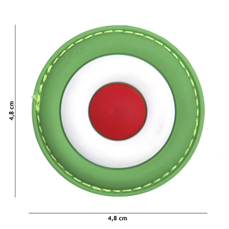 Gumová nášivka 101 Inc znak Italian Air Force - barevná