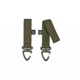 Popruh s karabinou Brandit Belt and Molle 2 ks - olivový