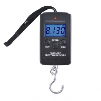 Digitální závěsná váha Ruhhy do 40 kg - černá Digitální závěsná váha Ruhhy do 40 kg - černá