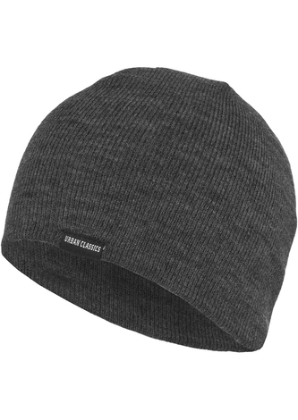 Čepice zimní Urban Classics Basic Beanie - tmavě šedá