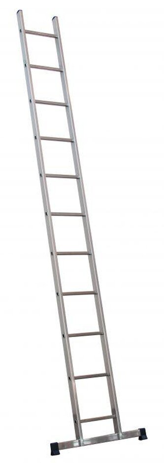 žebřík 11 příček Al jednodílný