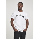 Triko Mister Tee Los Angeles - bílé, XL