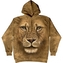 Mikina The Mountain Hoodie Lion Warrior - béžová, XXL