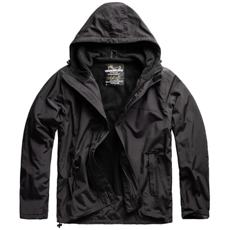 Bunda Surplus Windbreaker Zipper - černá, S