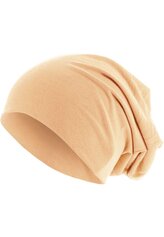 Čepice zimní MSTRDS Pastel Jersey Beanie - oranžová