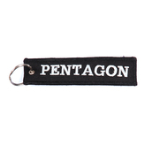 Přívěsek na klíče Fostex Pentagon - černý