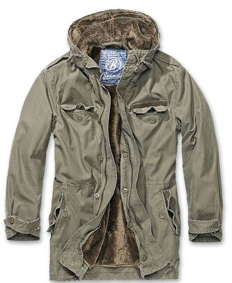 Bunda Brandit BW Parka - olivová, S