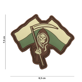 Gumová nášivka 101 Inc vlajka Polish Reaper - multicam