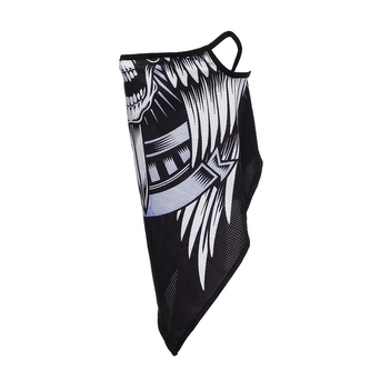 Rouška dlouhá 101 Inc Long Skull Sword - černá