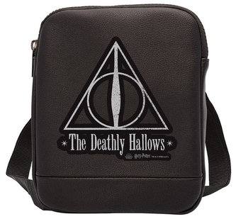 Taška na rameno Harry Potter: Relikvie smrti (17 x 21 x 4 cm) černý polyuretan