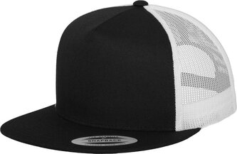 Kšiltovka Flexfit Classic Trucker 2-Tone - černá-bílá